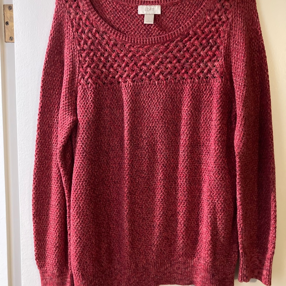 Red sweater